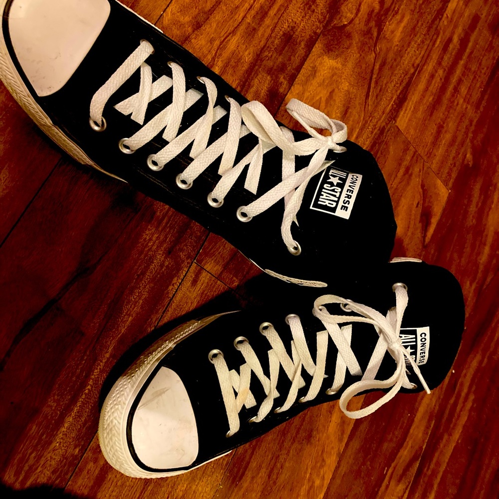 Classic Black & White Chuck Taylors Converse
